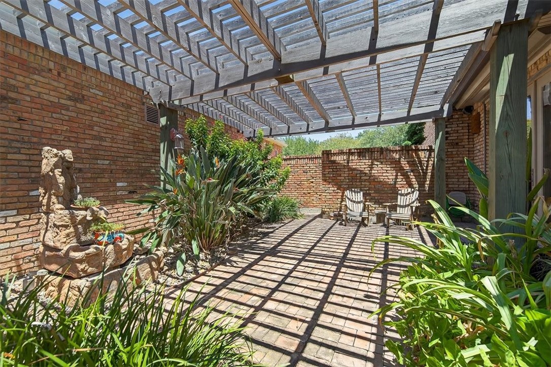 4811 Ocean Drive Corpus Christi, TX 78412 - Photo 14 of 39 a view of balcony with wooden floor
