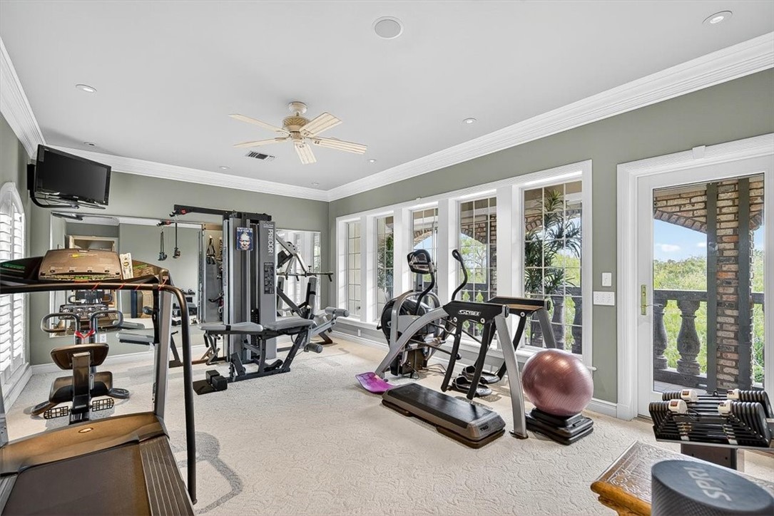 4811 Ocean Drive Corpus Christi, TX 78412 - Photo 26 of 39 a view of a room with gym equipment