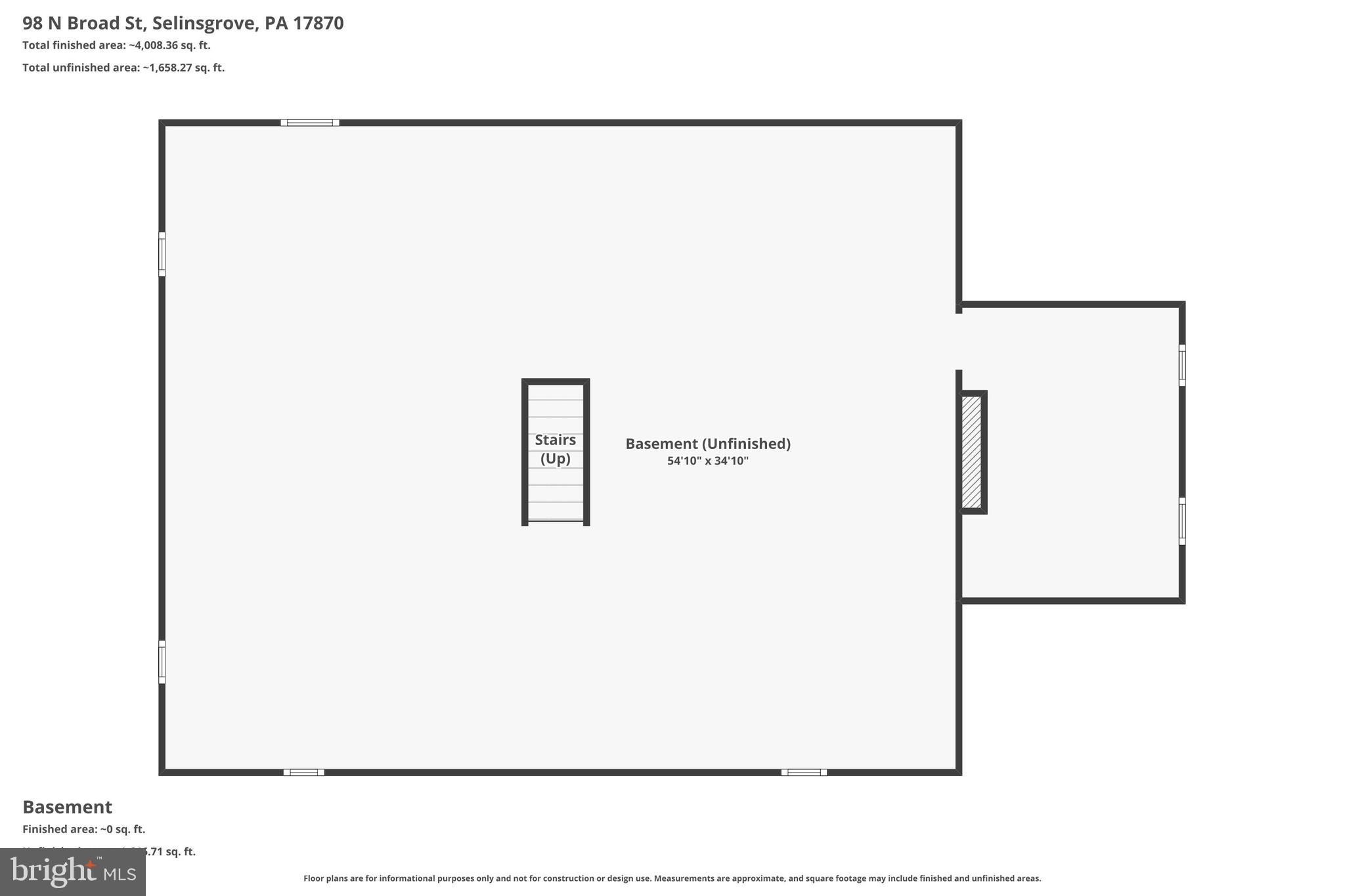 98 Broad Street Selinsgrove, PA 17870 - Photo 57 of 60 floor plan