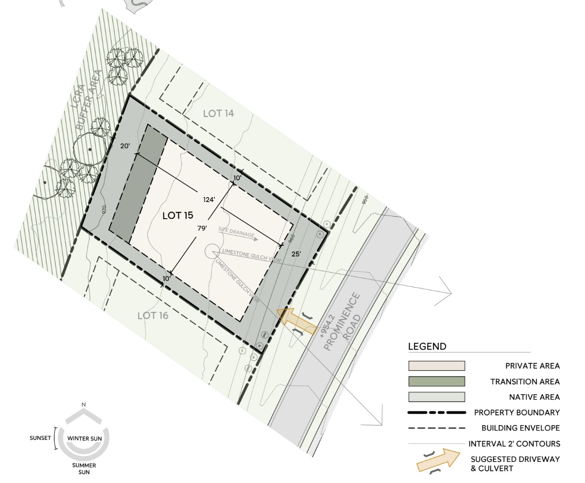 _ Prominence Road Spicewood, TX 78669 - Photo 5 of 26 Lot 15 Diagram