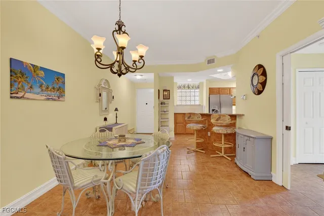 a view of a dining room and livingroom view