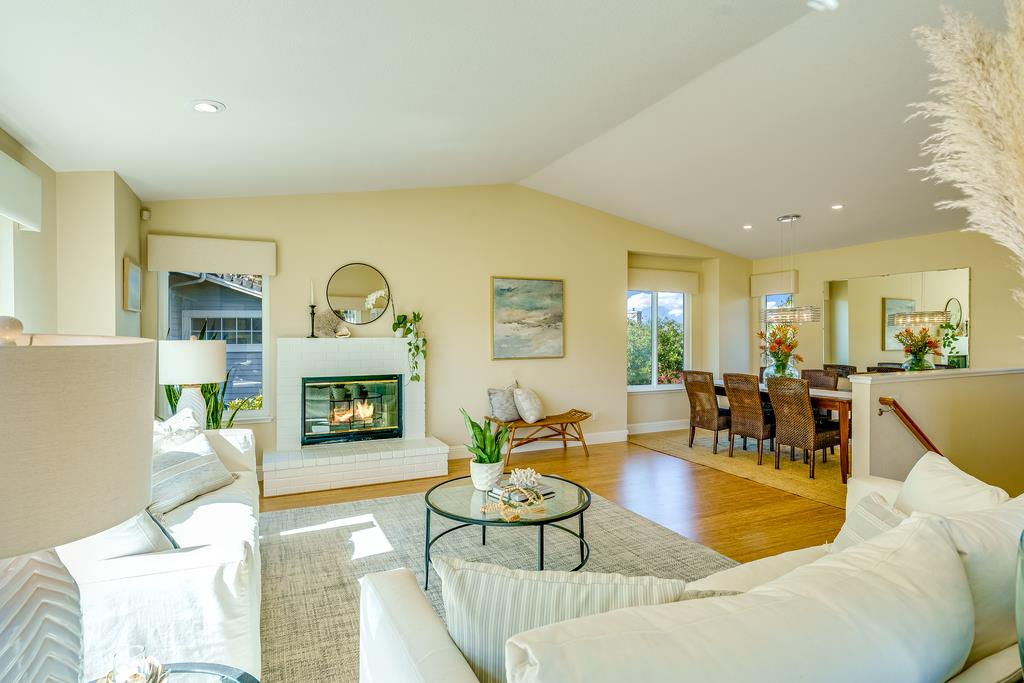 425 Canon Del Sol La Selva Beach, CA 95076 - Photo 7 of 59 a living room with furniture and a fireplace