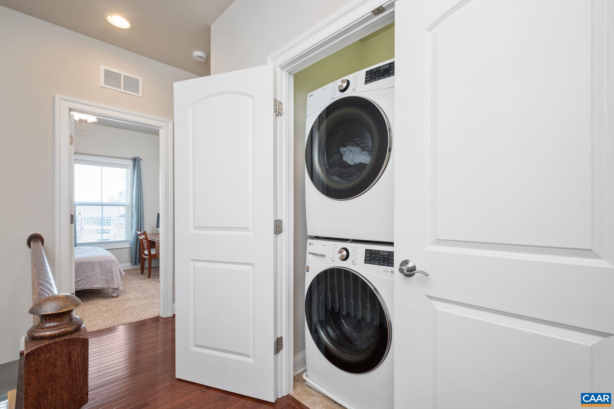 2138 Avinity Loop Charlottesville, VA 22902 - Photo 30 of 49 a view of a hallway with washer and dryer