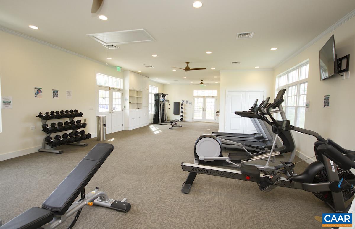 2138 Avinity Loop Charlottesville, VA 22902 - Photo 46 of 49 a view of a room with gym equipment