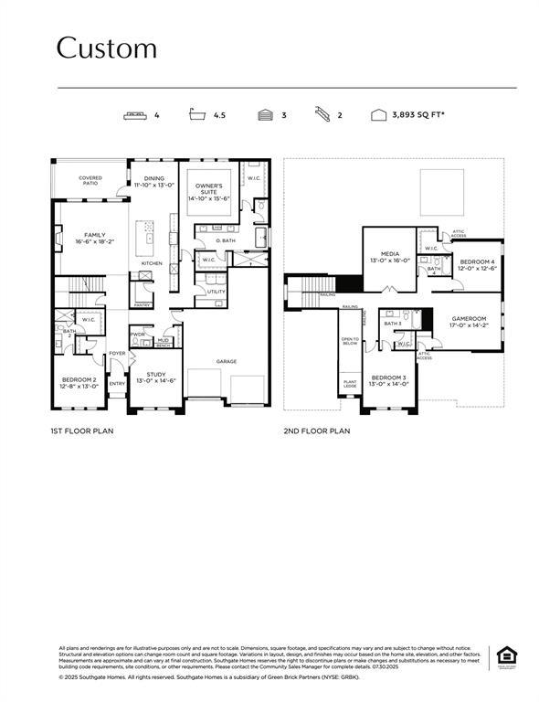 2480 Harpole Road Prosper, TX 75078 - Photo 5 of 9 Offering a luxuriously finished custom floor plan, your family will enjoy all the space and style this forever home has to offer!