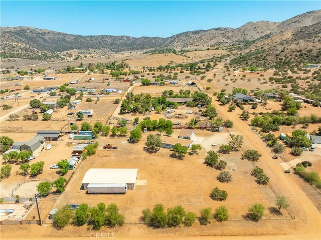 a view of city and mountain