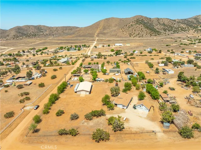 a view of city and mountain