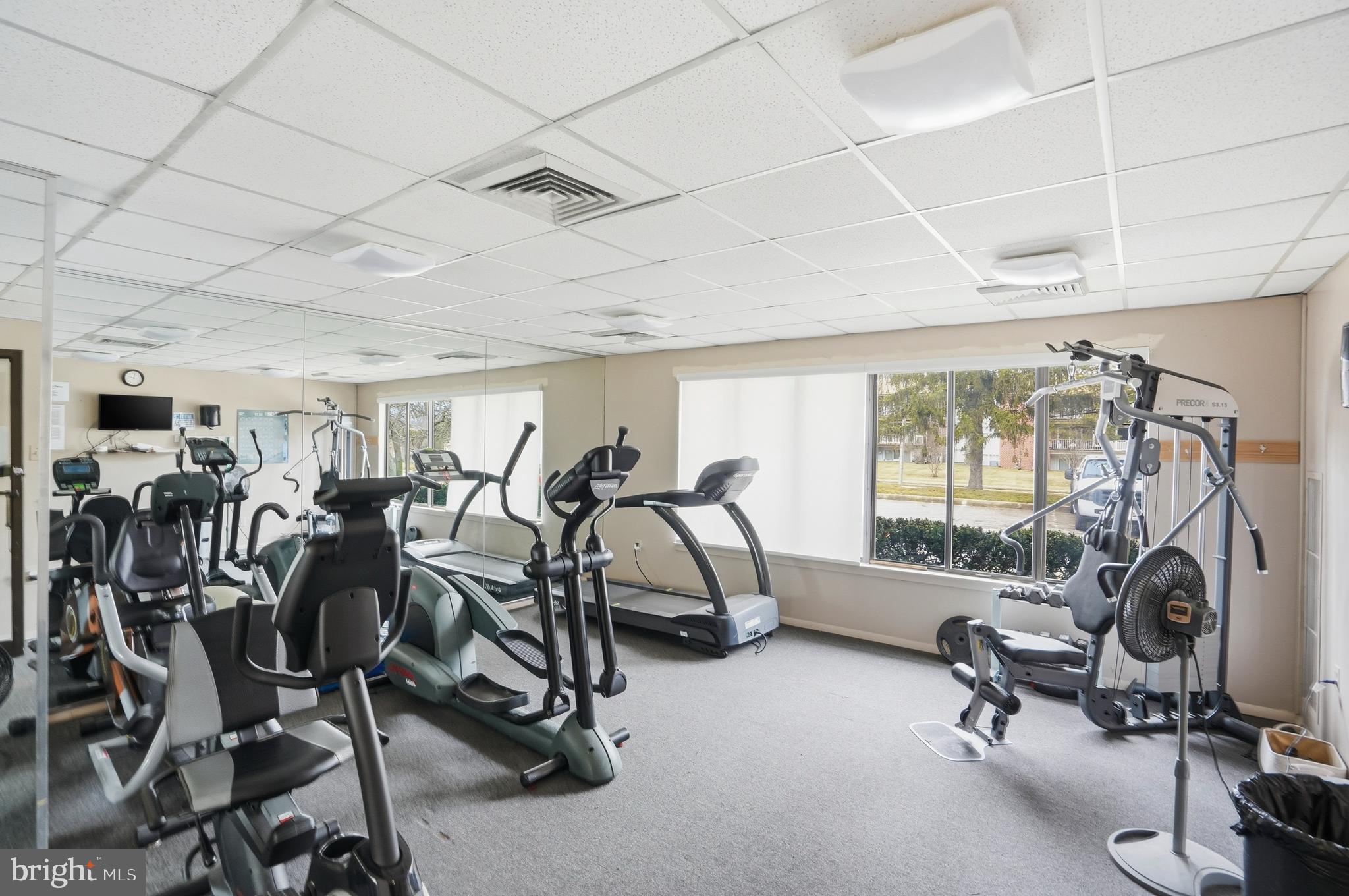 3021 Fallstaff Road, Unit 502B Baltimore, MD 21209 - Photo 34 of 39 a view of a room with gym equipment