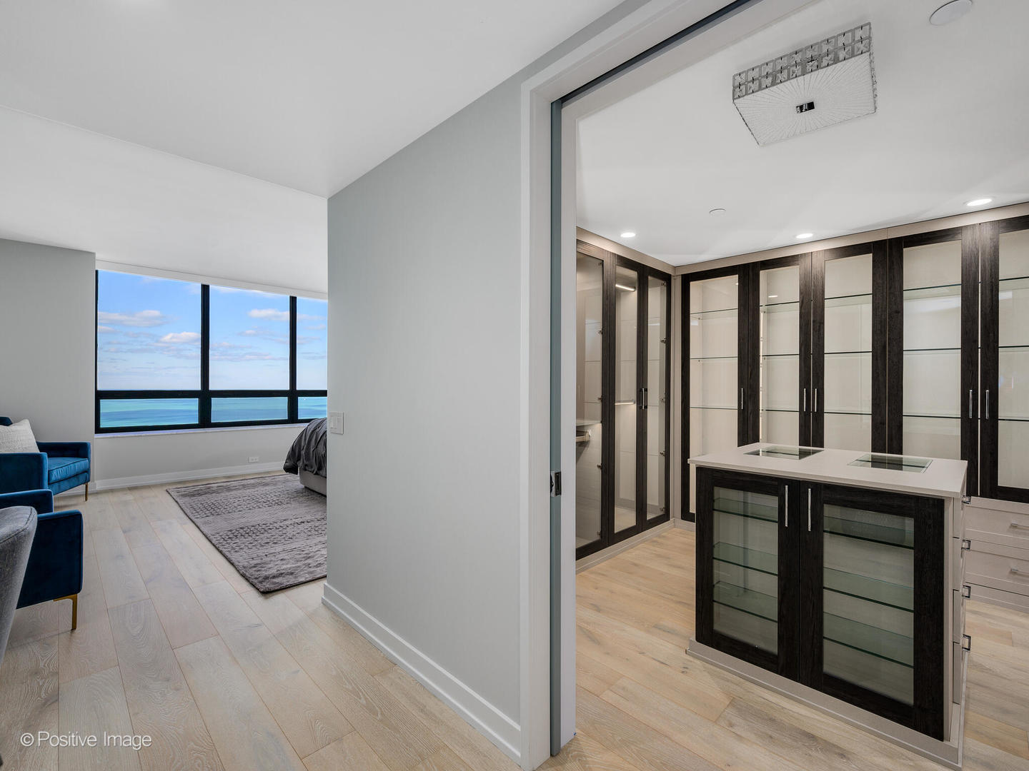 180 East Pearson Street, Unit 6501 Chicago, IL 60611 - Photo 16 of 35 a view of entryway with wooden floor