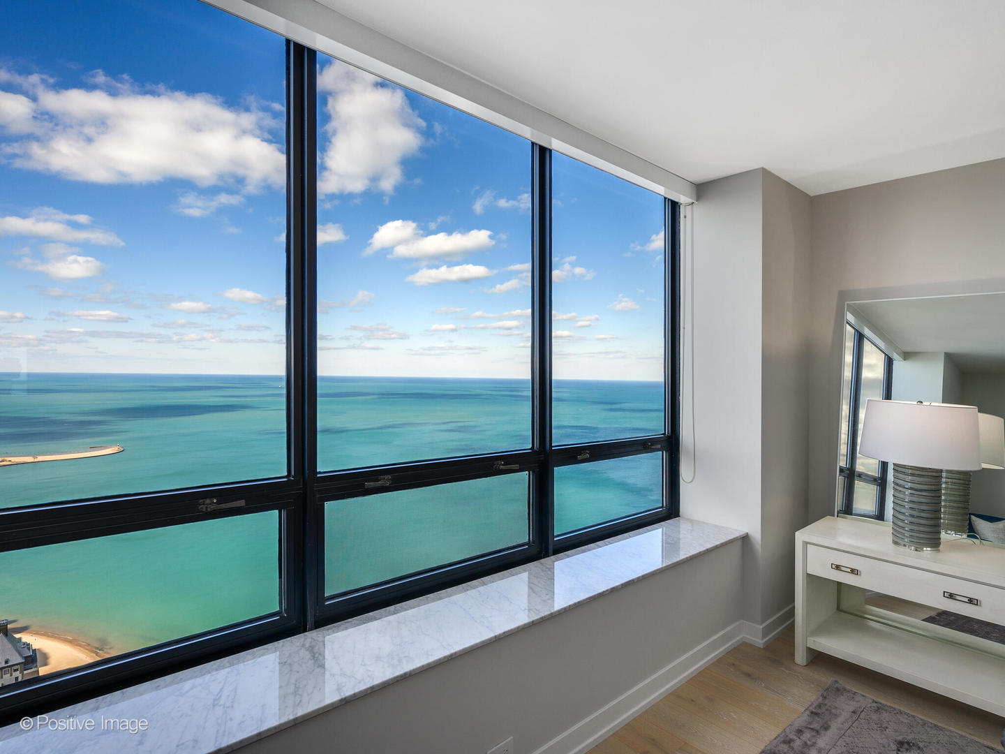 180 East Pearson Street, Unit 6501 Chicago, IL 60611 - Photo 21 of 35 a view of hotel room and bedroom