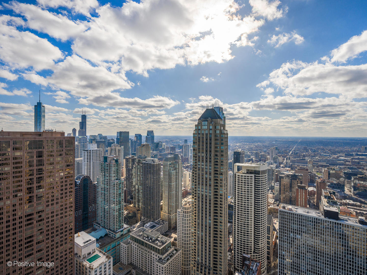 180 East Pearson Street, Unit 6501 Chicago, IL 60611 - Photo 31 of 35 a view of a city with tall buildings