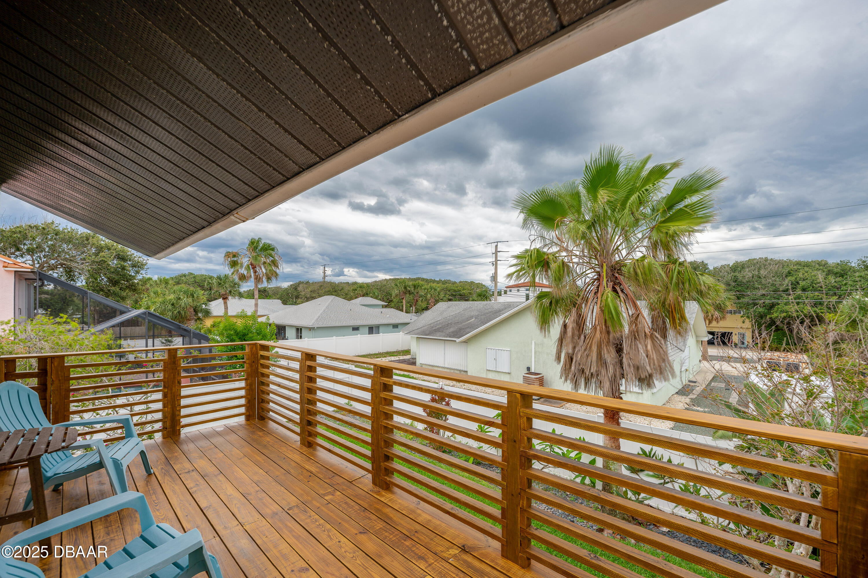 4712 Dixie Drive Ponce Inlet, FL 32127 - Photo 19 of 33 Upstairs Deck