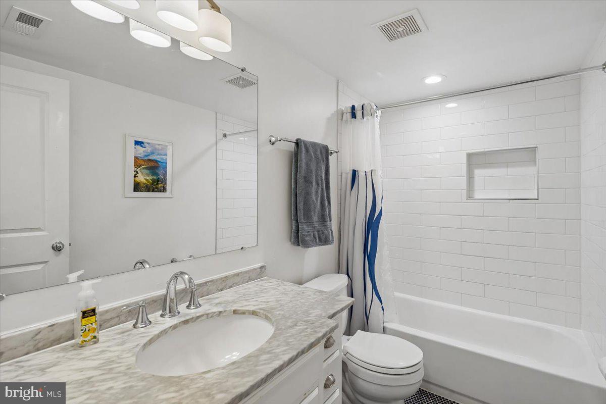 1203 Staples Street Northeast Washington, DC 20002 - Photo 37 of 51 Modern Bathroom #3 with sleek finishes.