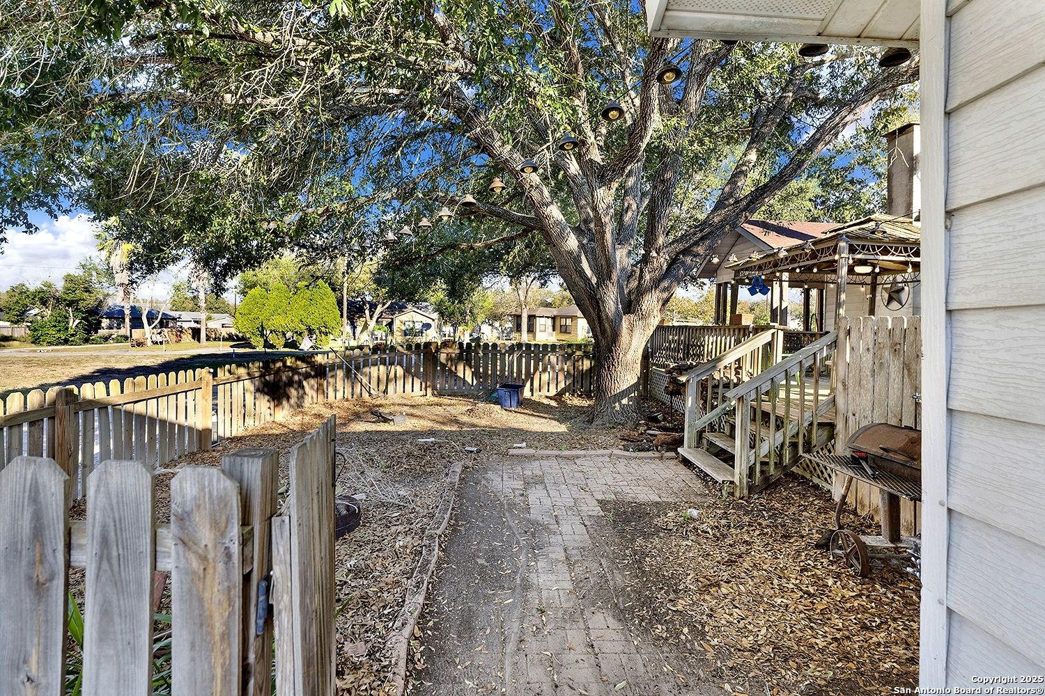 612 East Guadalupe Street Runge, TX 78151 - Photo 12 of 44 a view of outdoor space with seating area