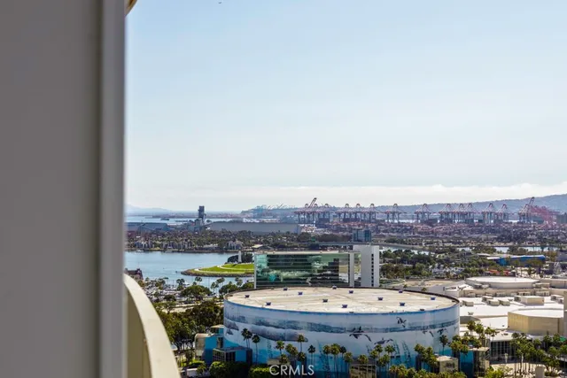 a view of a terrace with a table and chairs