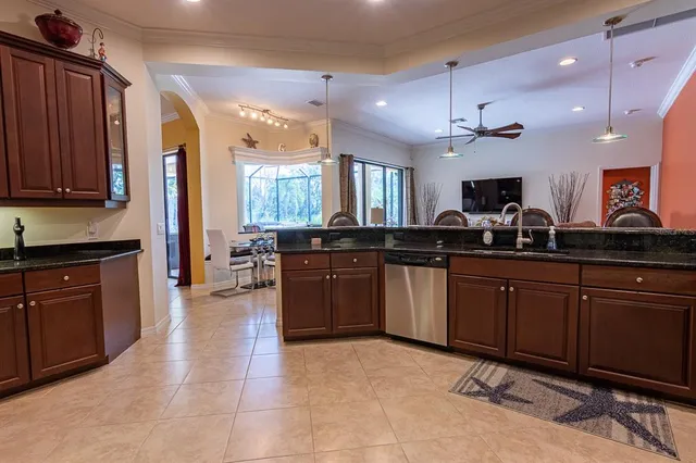a view of a bathroom from a corridor