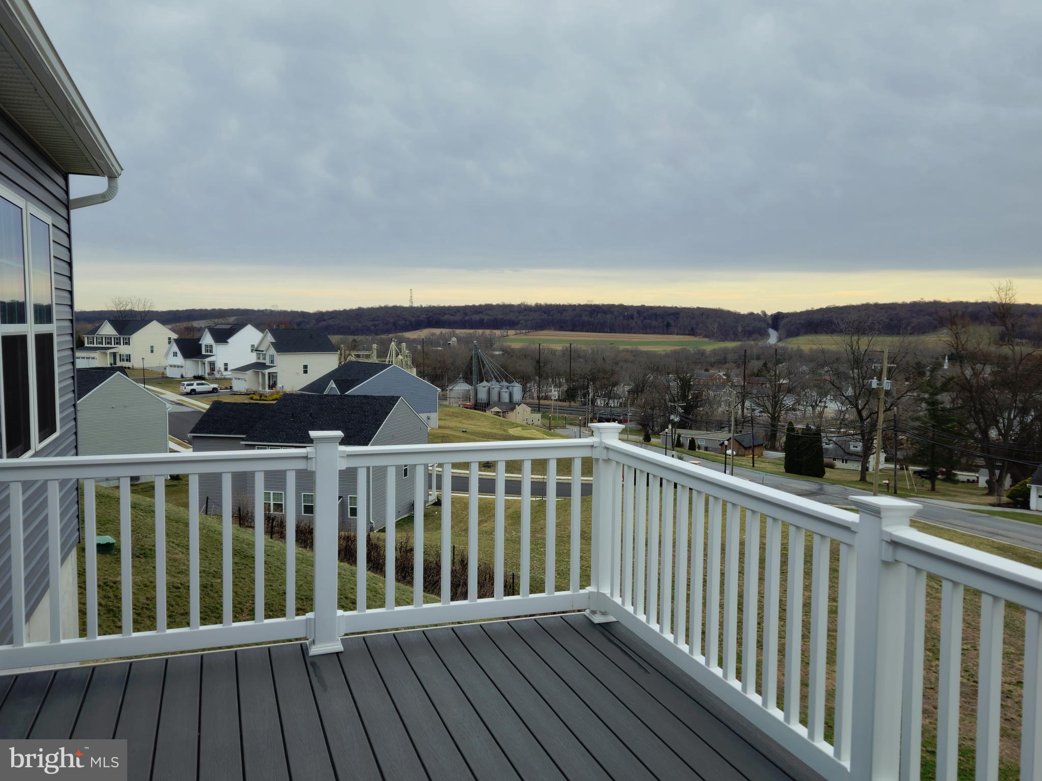 415 Courtland Road Atglen, PA 19310 - Photo 14 of 26 a view of a balcony with wooden floor