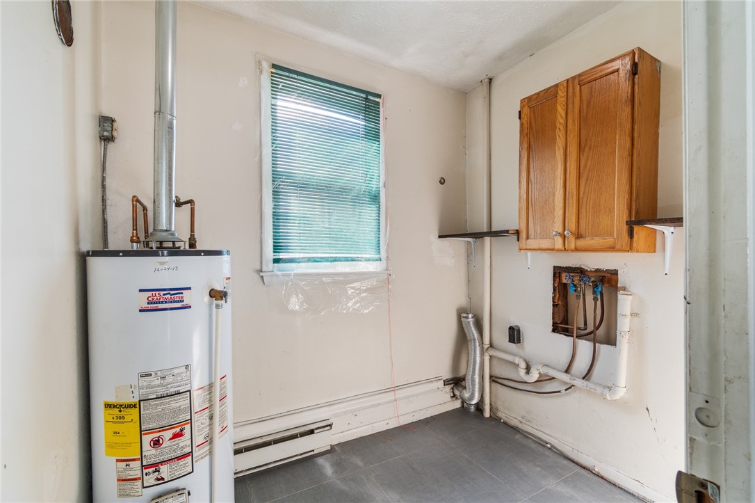 4024 Ridgeway Street Williamson, NY 14589 - Photo 12 of 28 The FIRST FLOOR laundry room - houses the newer wa