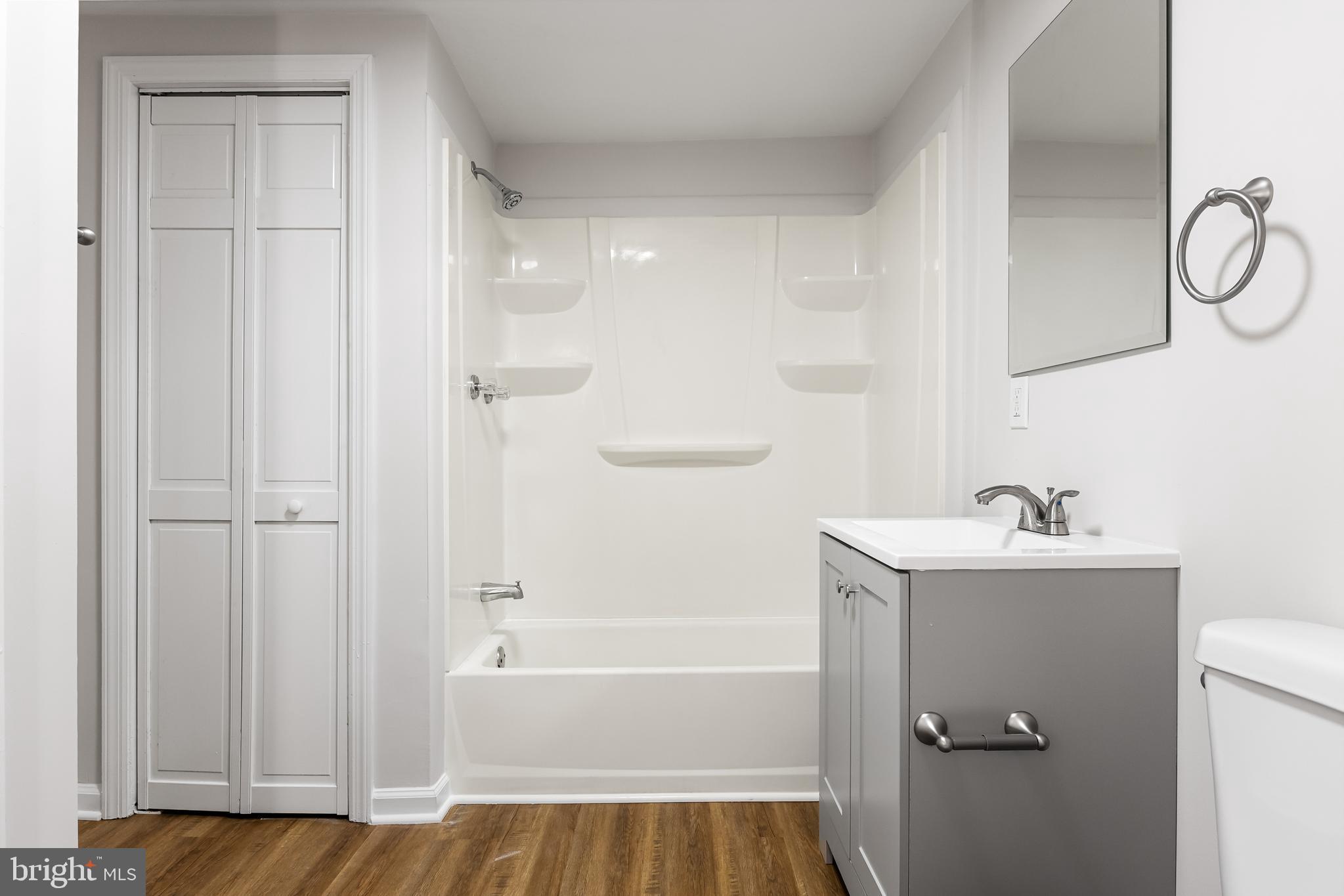 154 Kings Highway Mount Royal, NJ 08061 - Photo 27 of 45 a bathroom with a sink and a mirror