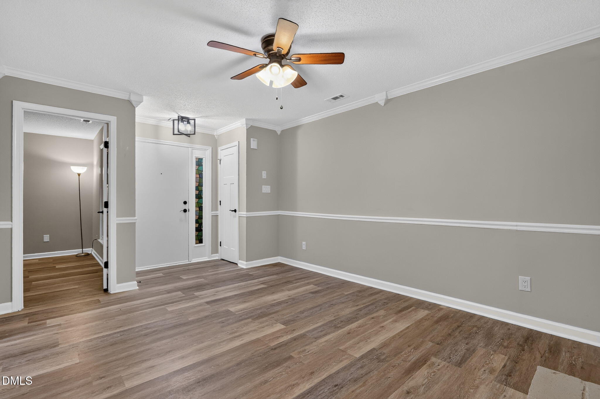 3425 Mill Run Raleigh, NC 27612 - Photo 12 of 40 wooden floor in an empty room