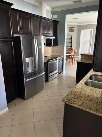 a view of a swimming pool and outdoor space
