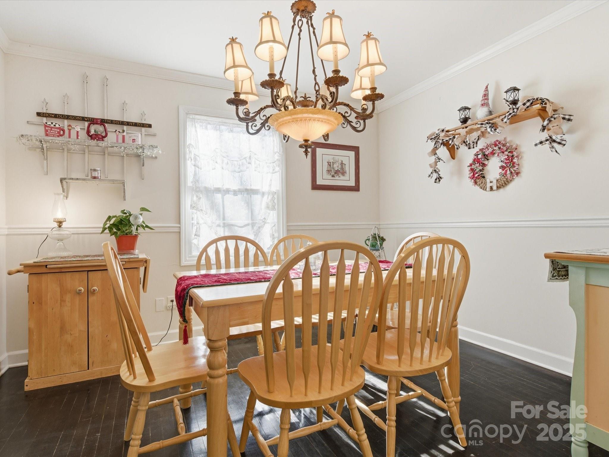 9941 Ferguson Road Charlotte, NC 28227 - Photo 14 of 29 a view of a dining room with furniture and wooden floor