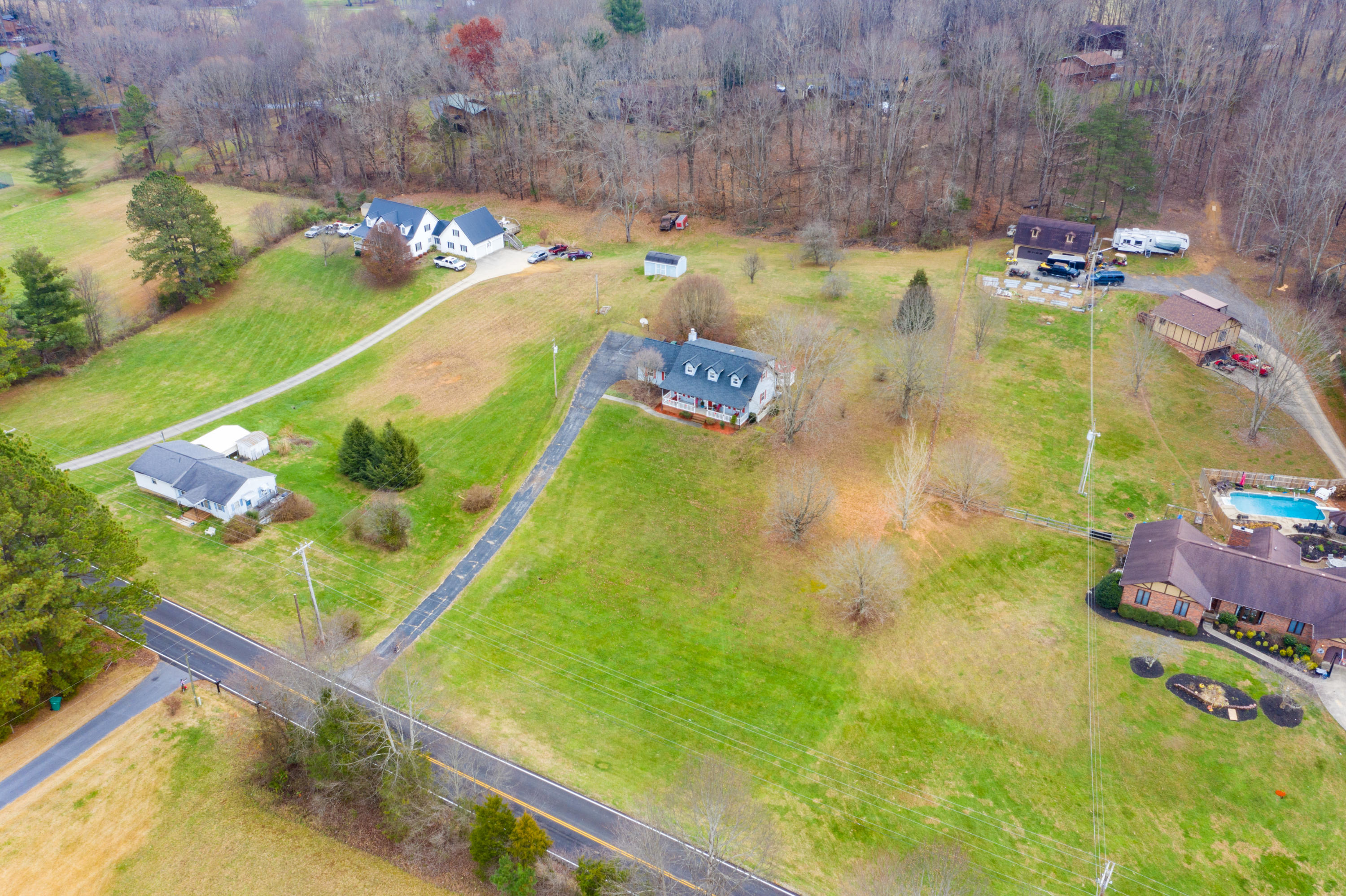 1073 Hidden Valley Road Kingsport, TN 37663 - Photo 42 of 42 Arial View 2
