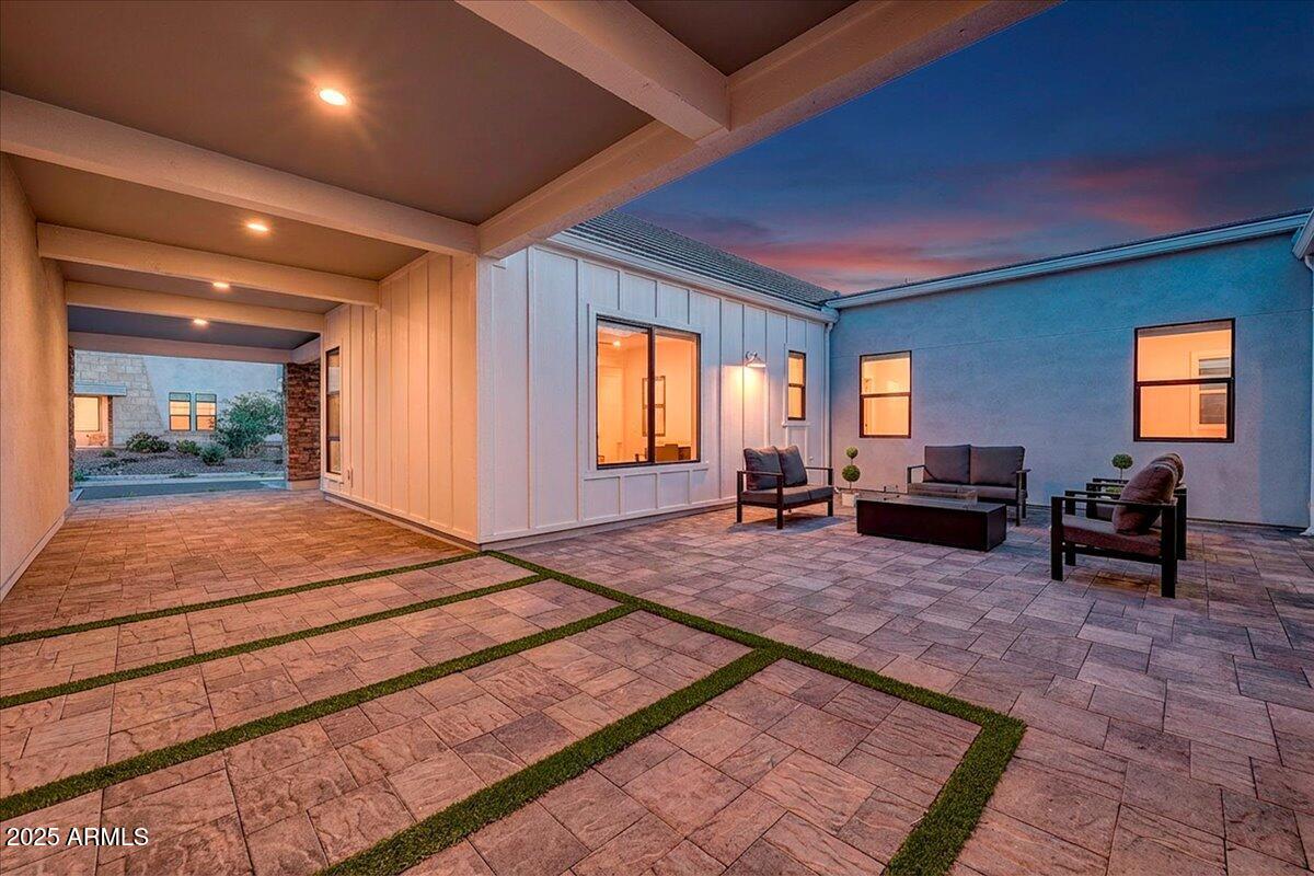 9407 South 13th Way Phoenix, AZ 85042 - Photo 24 of 57 13-Conversation Area Twilight