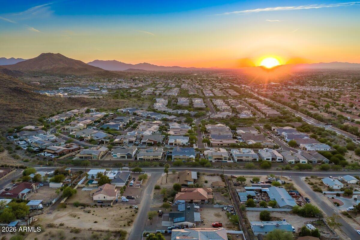 9407 South 13th Way Phoenix, AZ 85042 - Photo 31 of 51 an aerial view of residential houses with outdoor space