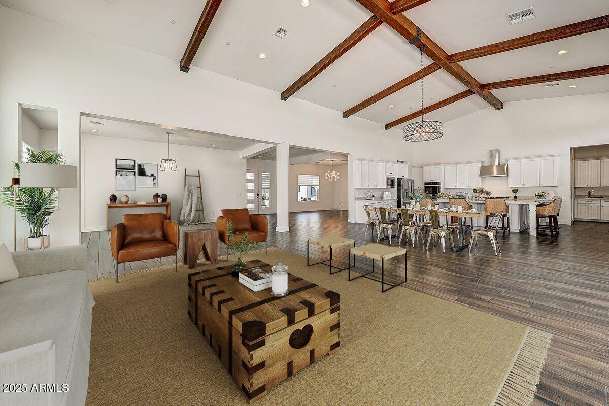 9407 South 13th Way Phoenix, AZ 85042 - Photo 5 of 32 Living and Dining Staged