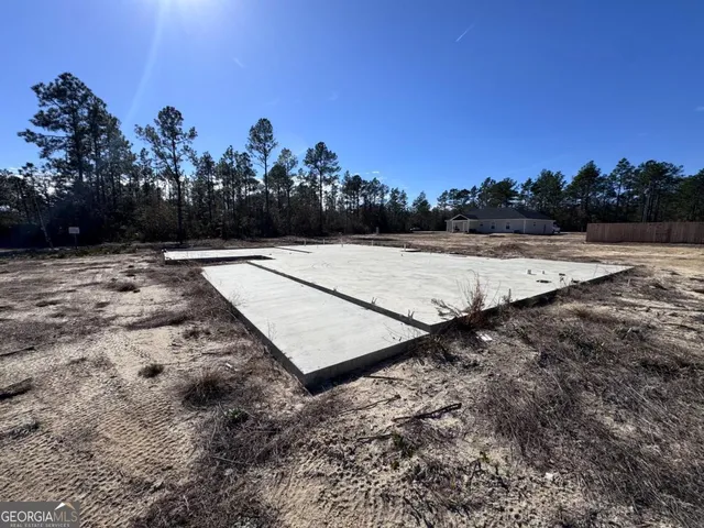 a view of a big yard