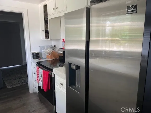 a close view of water heater room