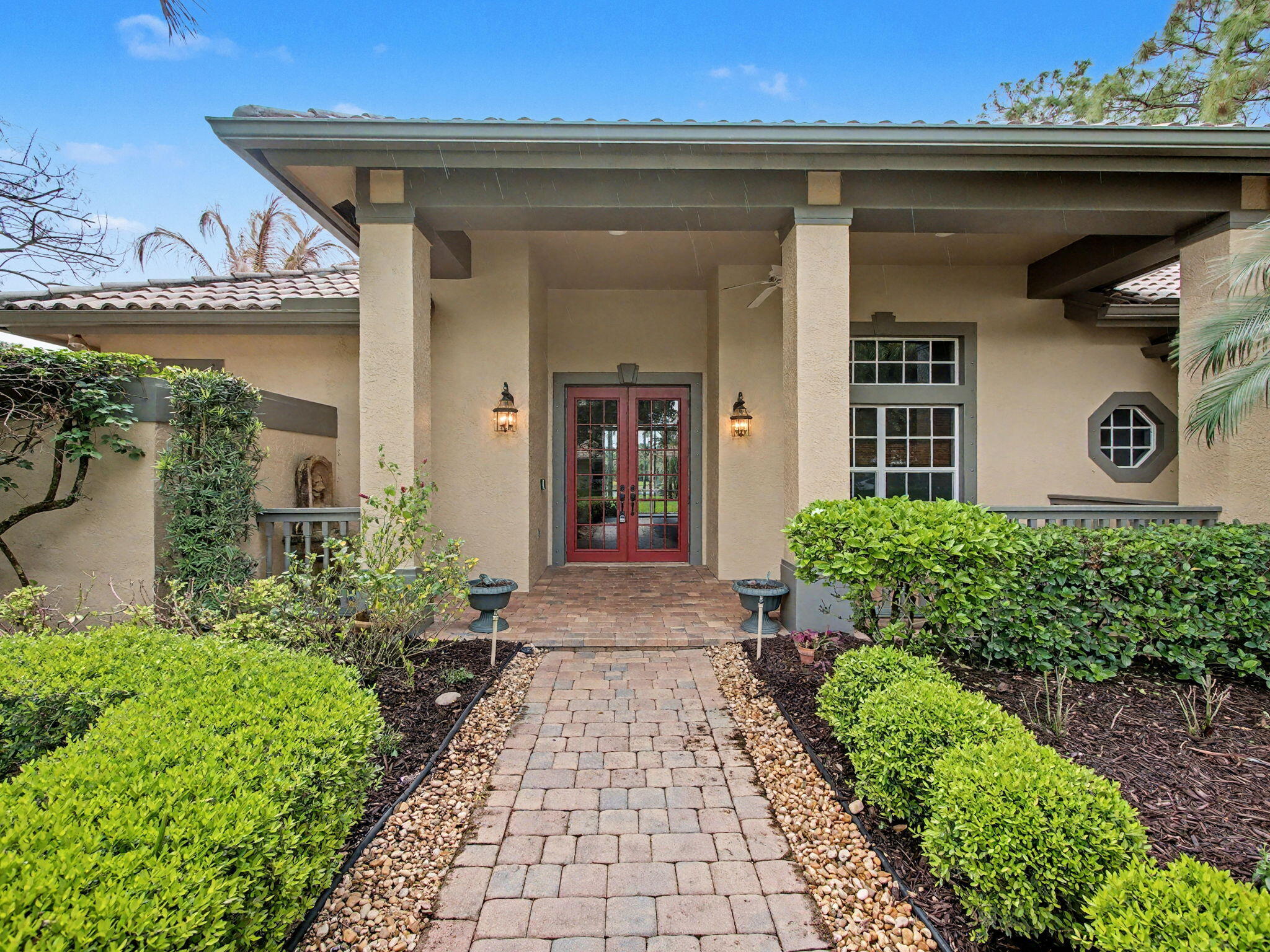 Front of the house