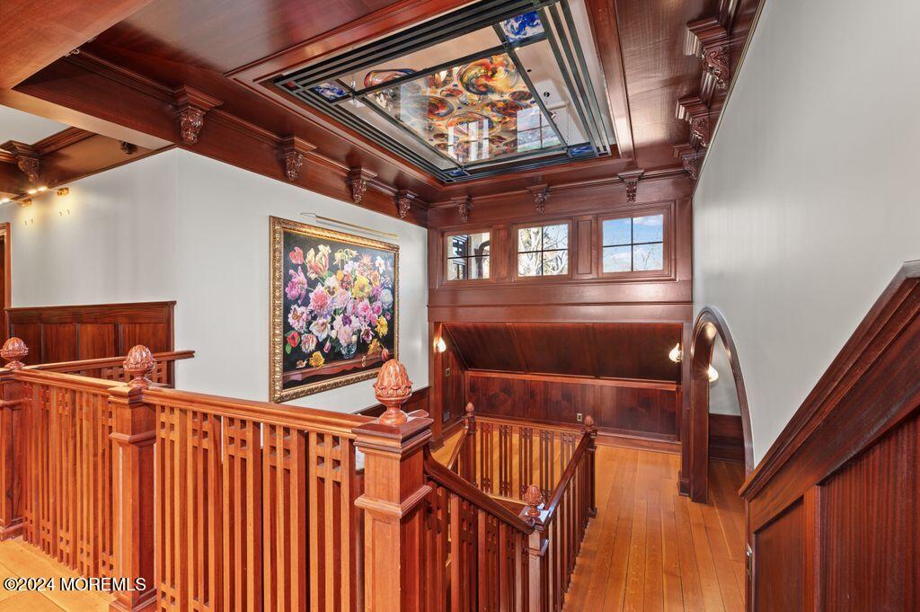 2 Browns Dock Road Rumson, NJ 07760 - Photo 27 of 74 Stain glass in Upper Foyer