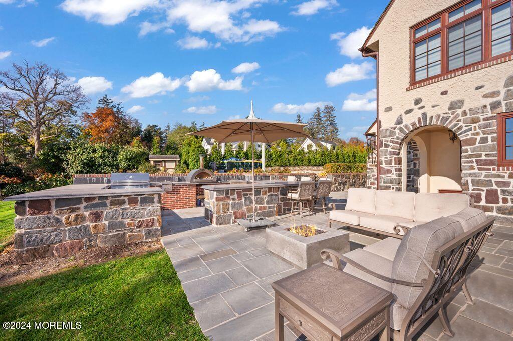 2 Browns Dock Road Rumson, NJ 07760 - Photo 67 of 74 Full Outdoor Kitchen