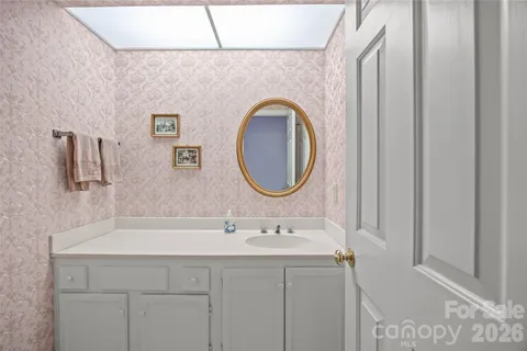 a view of a hallway with kids room