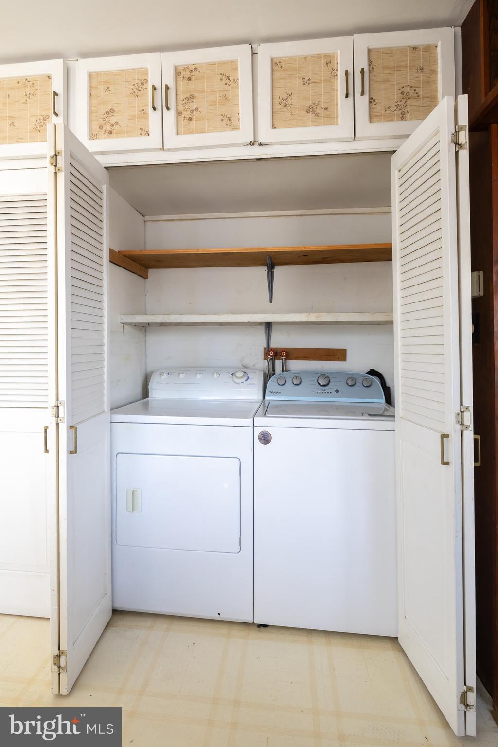 1927 Wayne Avenue Haddon Heights, NJ 08035 - Photo 28 of 41 Laundry Closet with full size washer and dryer