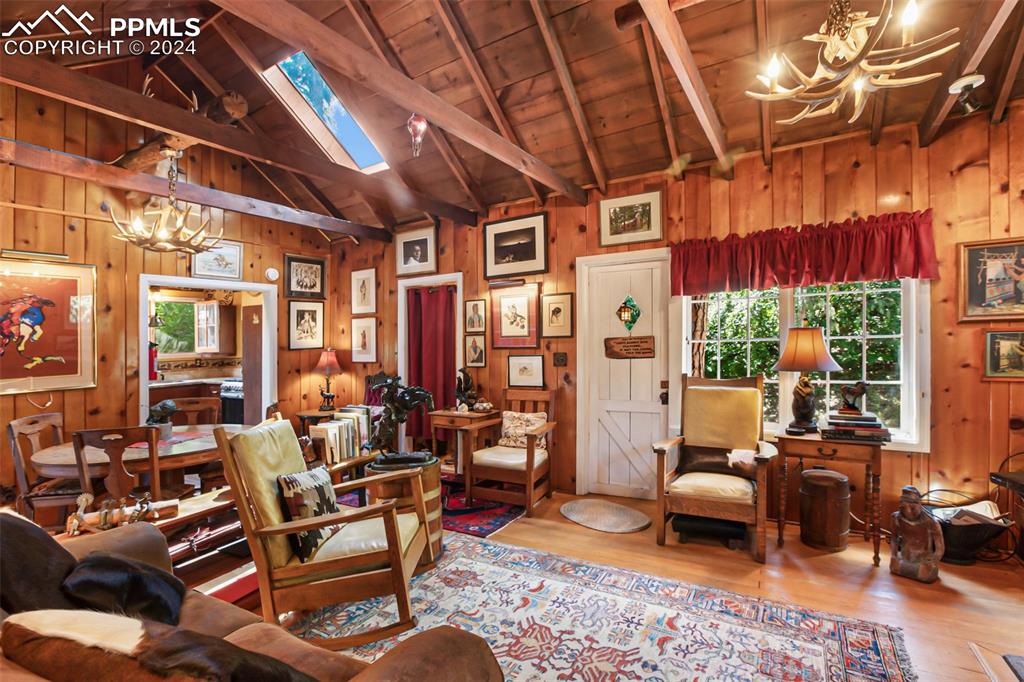 6015 Sioux Trail Cascade, CO 80809 - Photo 9 of 50 a building outdoor space with patio furniture and potted plants