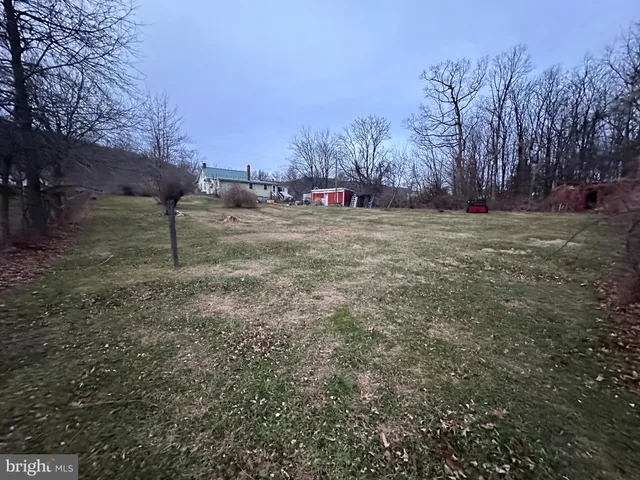 a backyard of a house