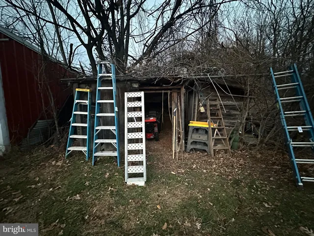 a room with gym equipment