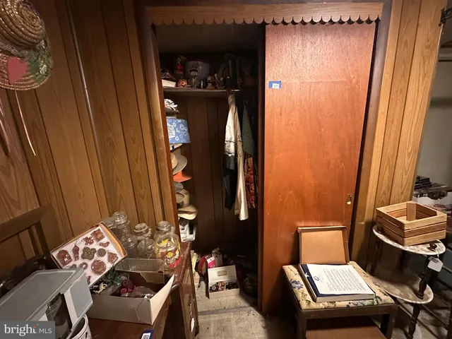 a view of storage and utility room