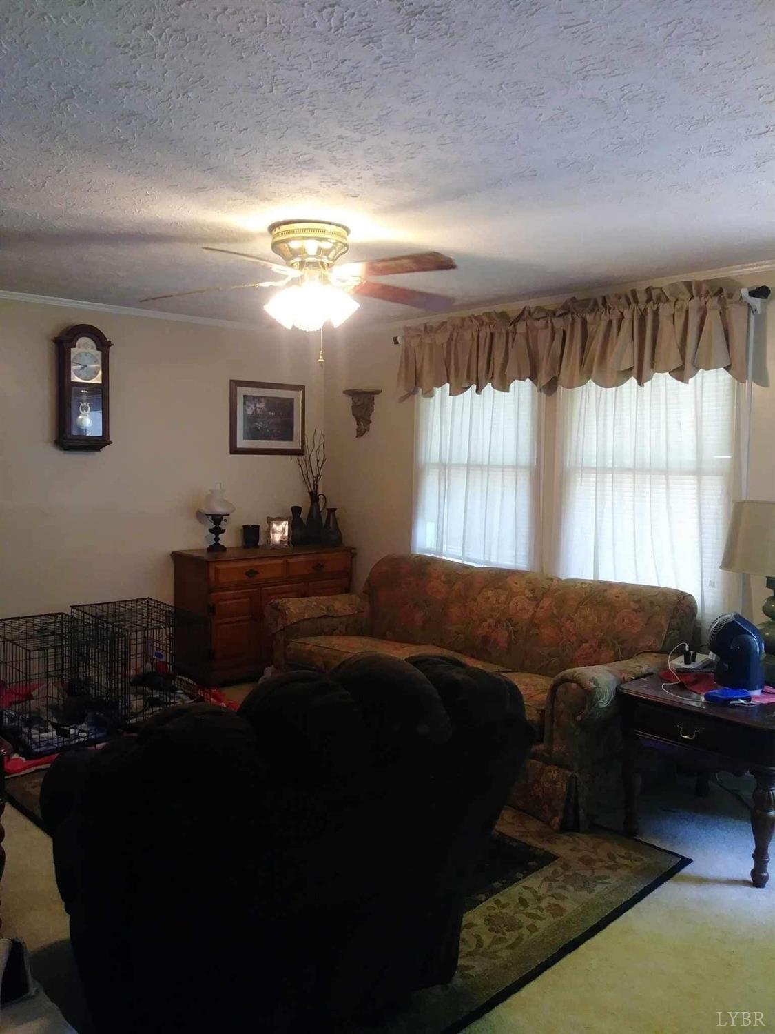 283 Village Road Shipman, VA 22971 - Photo 4 of 12 a bedroom with a bed window and couch