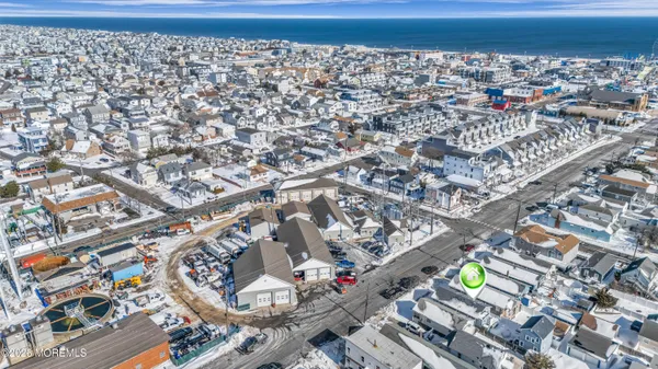 a black and white photo of a park