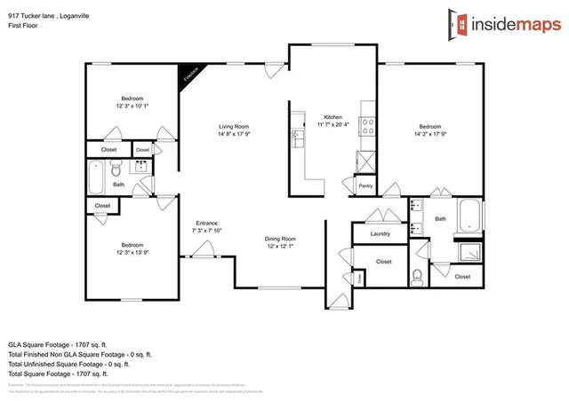 $2,200 | 917 Tucker Lane, Loganville, GA 30052