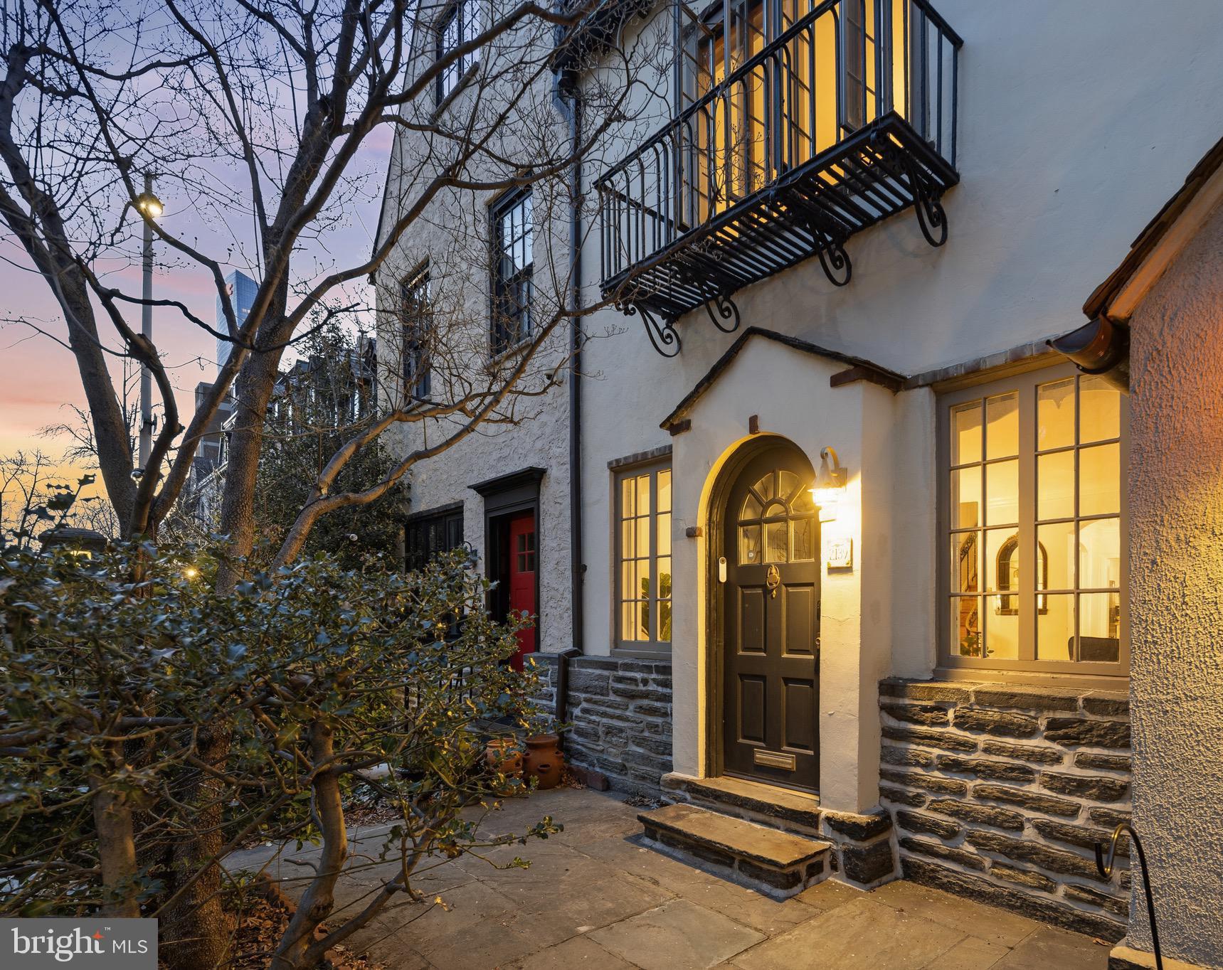 2139 St James Place Philadelphia, PA 19103 - Photo 2 of 44 Twilight Front View