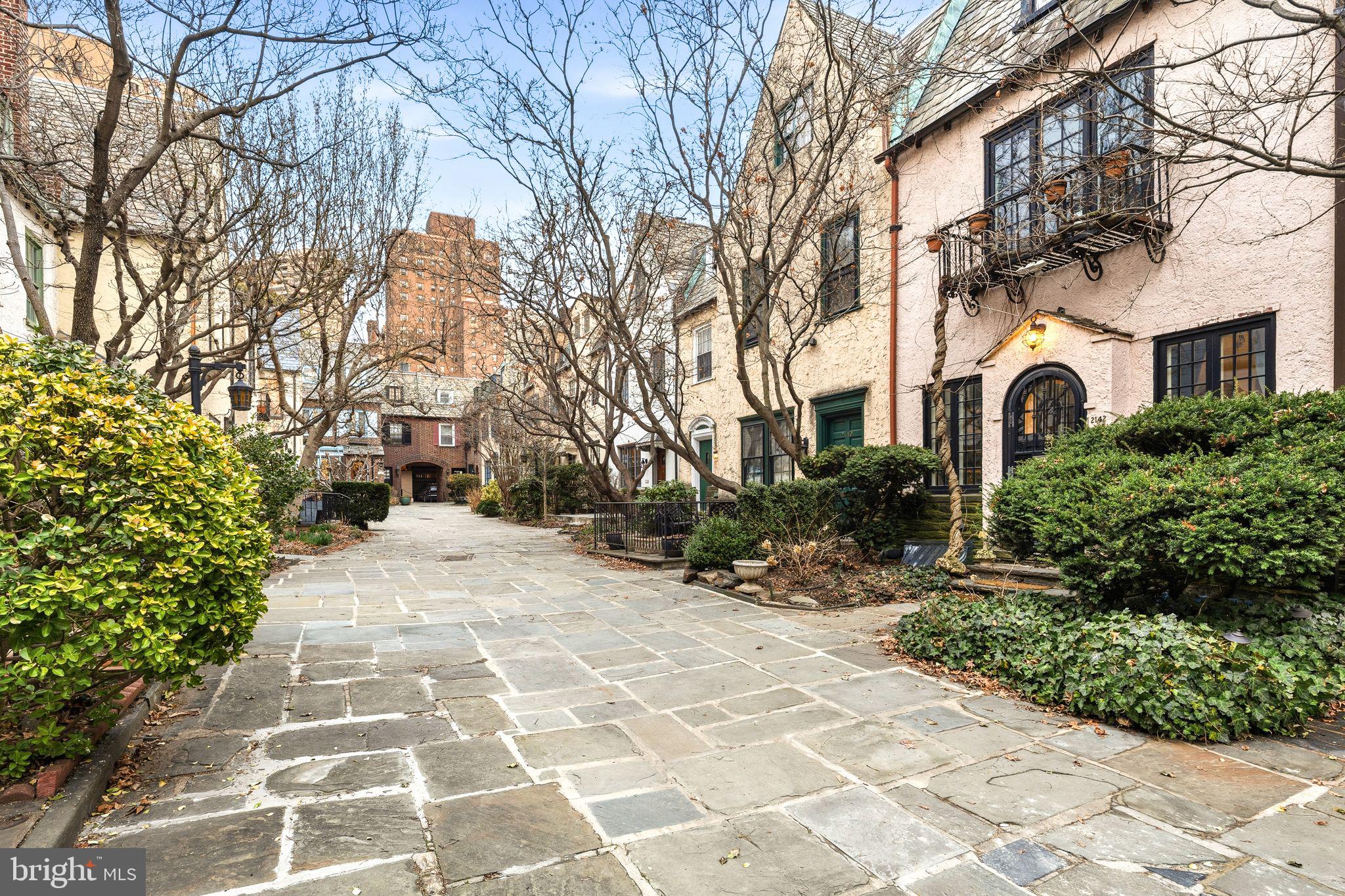 2139 St James Place Philadelphia, PA 19103 - Photo 8 of 44 Daytime Courtyard View