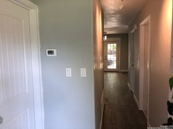 a view of a hallway