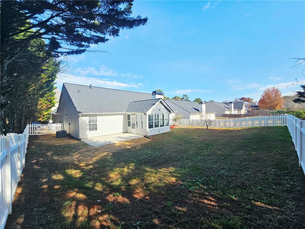 190 Berkley Drive Villa Rica, GA 30180 - Photo 37 of 38 a view of a house with a yard