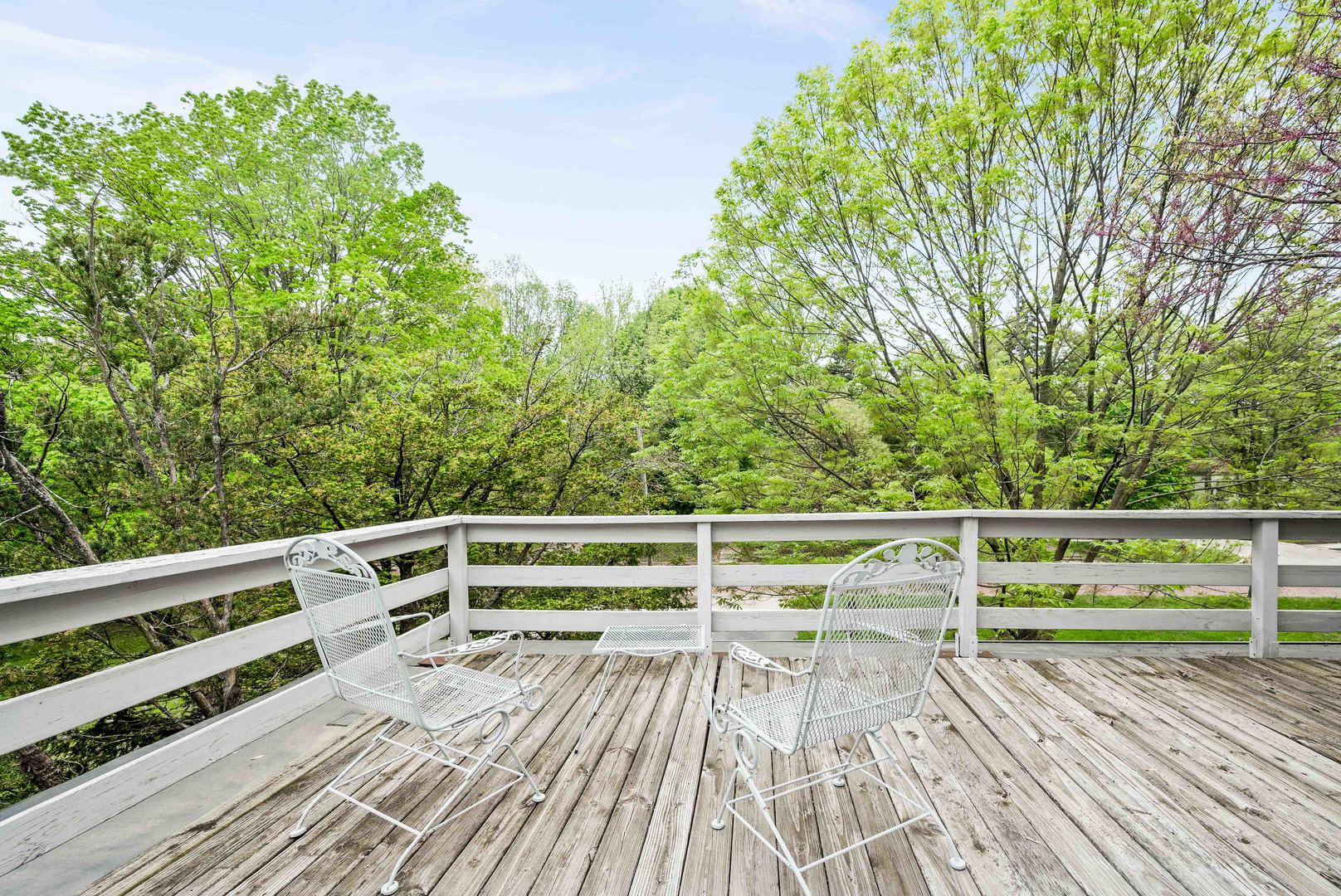 710 Normal Avenue Normal, IL 61761 - Photo 28 of 39 a view of balcony with deck and wooden floor