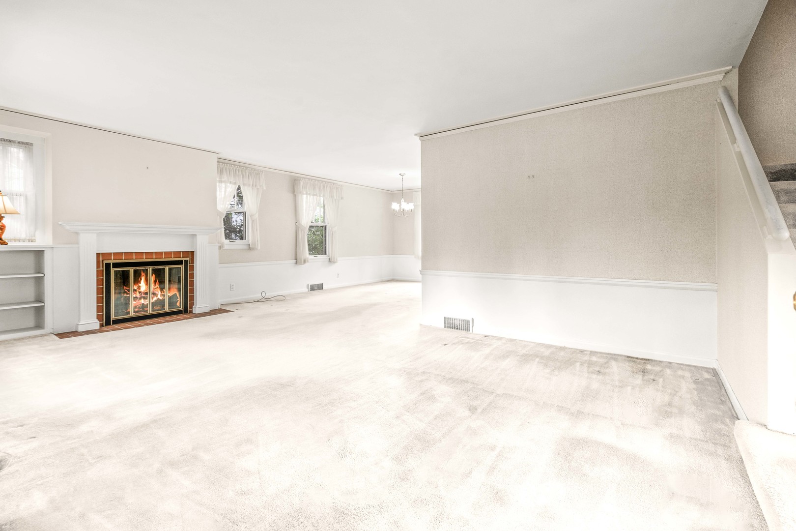 710 Normal Avenue Normal, IL 61761 - Photo 8 of 39 a view of empty room with a fireplace
